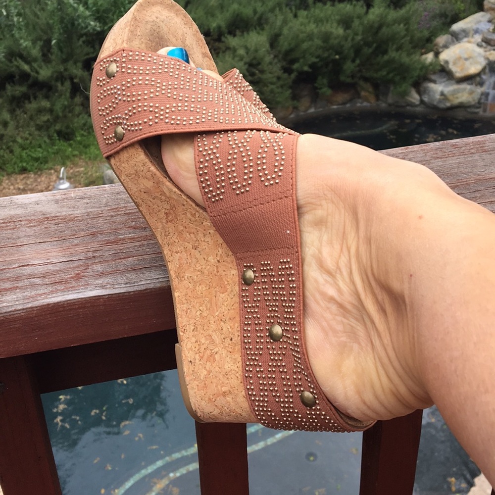 Neutral Colored Platform Shoes - image 1